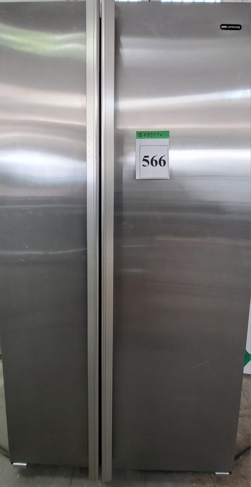Side by side Refrigerator Stainless Steel